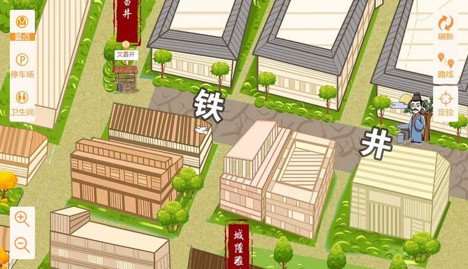 丰都智慧景区：手绘地图与语音导览的完美融合